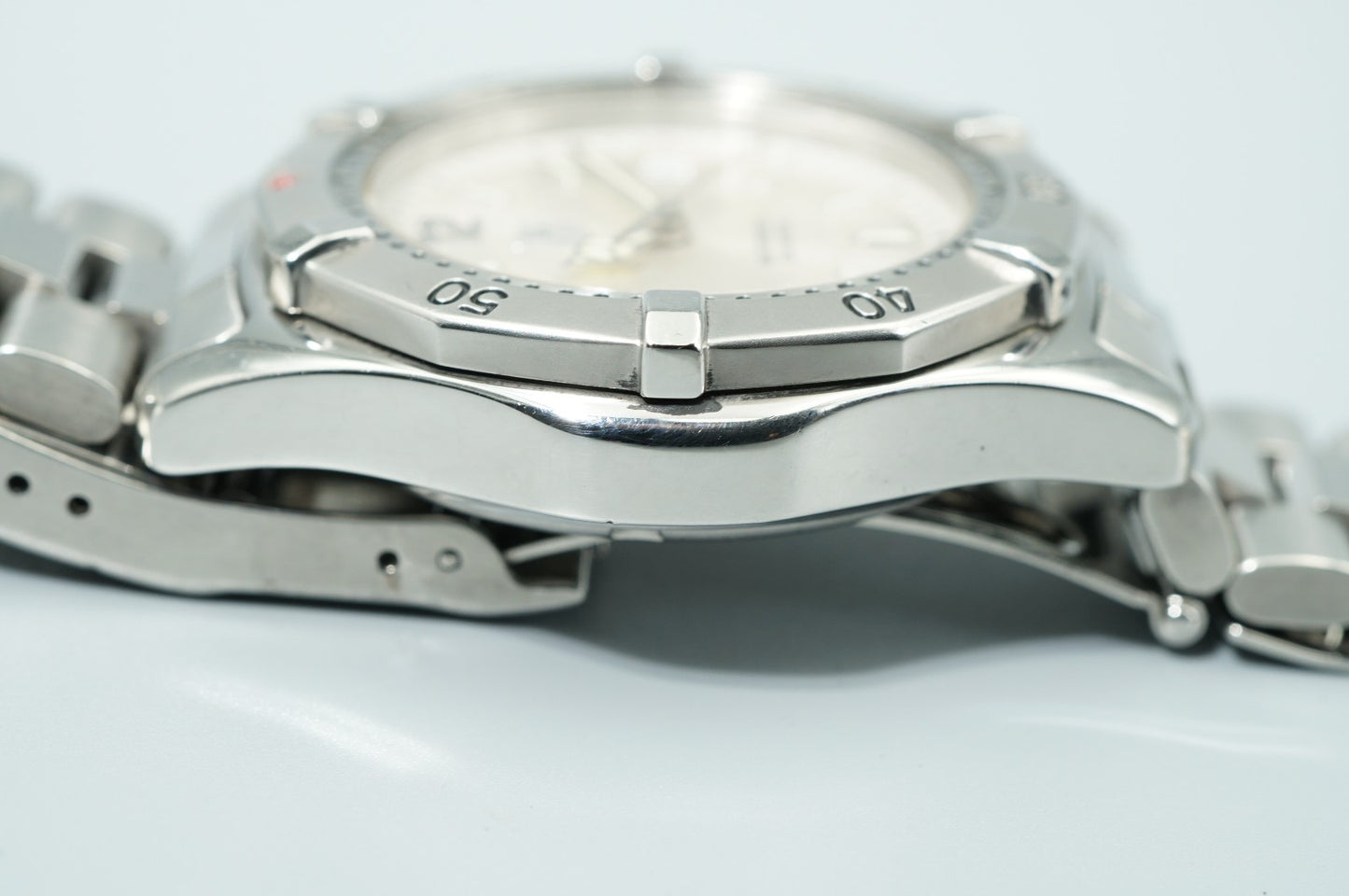 Vintage TAG HEUER 2000 Series Classic WK2116 Automa Silver 39mm Mens Watch