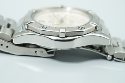 Vintage TAG HEUER 2000 Series Classic WK2116 Automa Silver 39mm Mens Watch