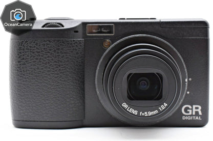 Shot957 *NEAR MINT* Ricoh GR Digital 8.1MP Digital Camera 5.9mm F/2.4 Lens JAPAN