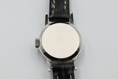 *N MINT* Vintage OMEGA Geneve Cal.484 Hand Winding Silver Dial Round Women Watch