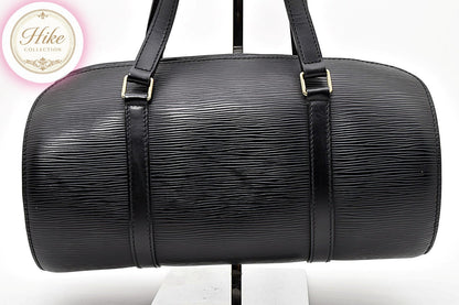 Louis Vuitton Epi Soufflot Black Handbag M52222 Authentic Condition *SA*