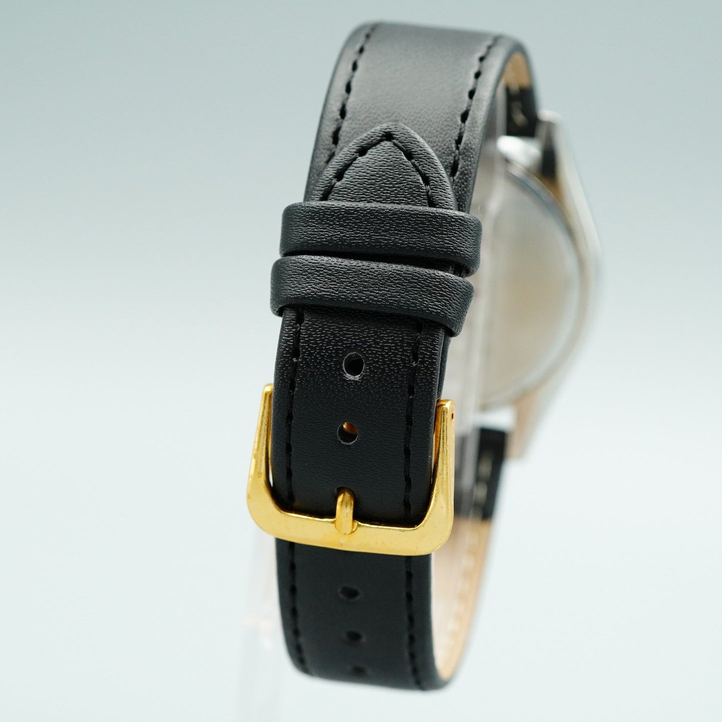 *MINT* Polished GRAND SEIKO GS 8N65-8000 Qz Silver Dial Round 35mm Mens Watch