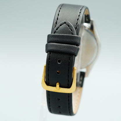 *MINT* Polished GRAND SEIKO GS 8N65-8000 Qz Silver Dial Round 35mm Mens Watch