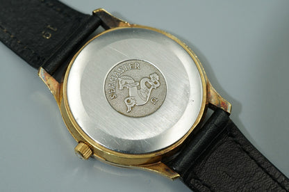 *Exc+5* Vintage 1976 OMEGA Seamaster Cal.1342 Quartz Gold Round 36mm Mens Watch