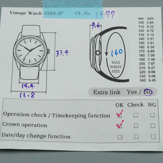 Exc+5 Vintage 1971 SEIKO DIASHOCK 5601 Hand Wind Gold 17 mm Women Watch