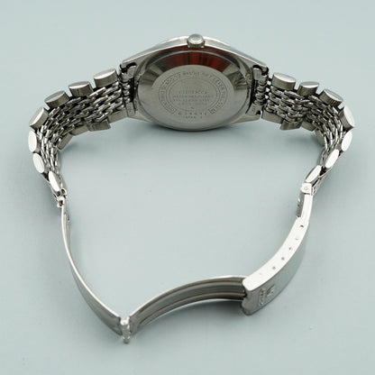 *N MINT* Vintage SEIKO LORD MATIC 5601-9000 Automatic Silver 36 mm Mens Watch