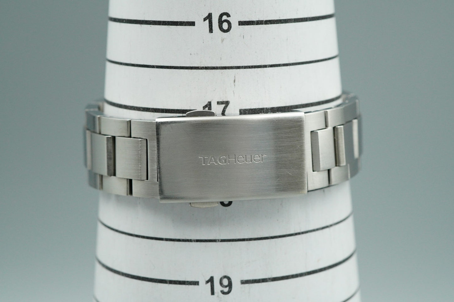 *NEAR MINT*  TAG HEUER Aquaracer WAY2110 Automatic Blue Round 41mm Mens Watch