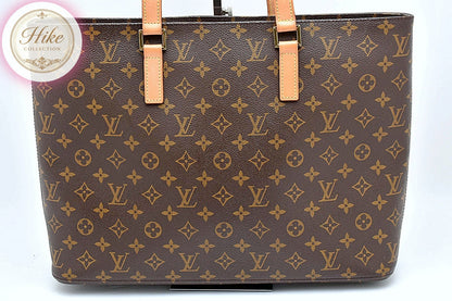 Louis Vuitton Luco Monogram Tote Shoulder Bag M51155 Authentic Condition *S*
