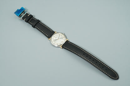 *NEAR MINT* Vintage 1990 SEIKO Credor 7779-6000 Qz Silver Round 31mm Mens Watch