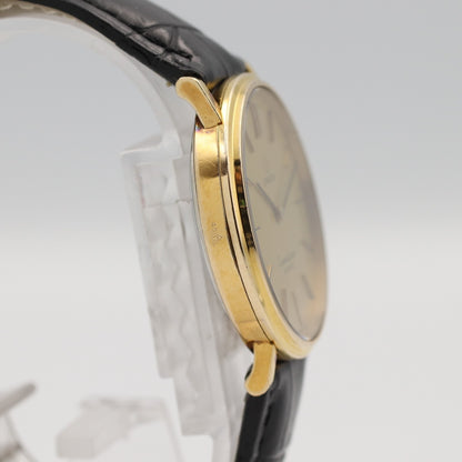 *Exc+5* Vintage 1979 OMEGA Constellation Cal.1330 Qz Gold Round 33mm Mens Watch