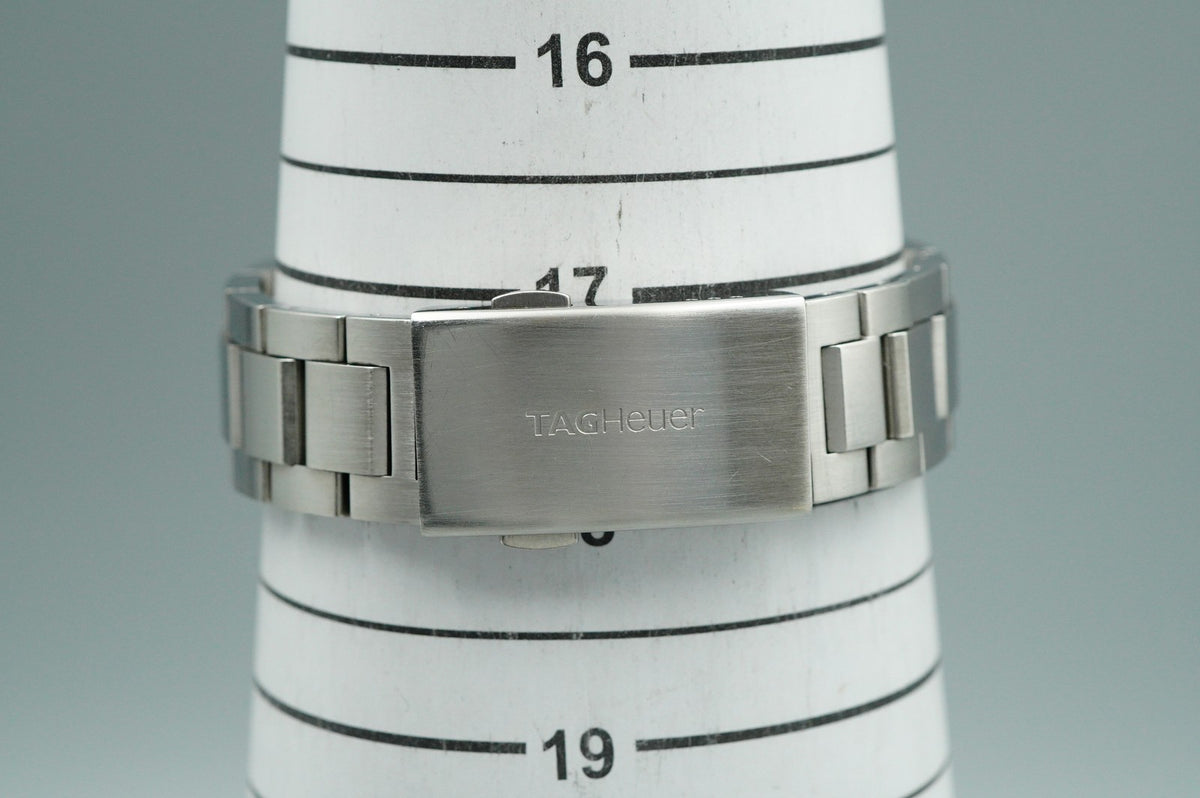 *NEAR MINT*  TAG HEUER Aquaracer WAY2110 Automatic Blue Round 41mm Mens Watch