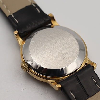 N MINT Vintage 1970 OMEGA De Ville Cal.625 Hand Wind Gold Round 25mm Women Watch