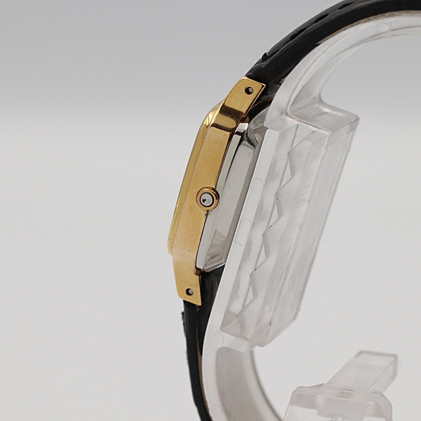*NEAR MINT* Vintage 1978 OMEGA De Ville Cal.1350 Qz Gold Square 21mm Women Watch