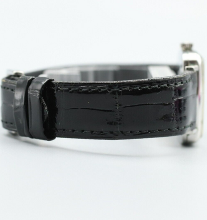 *Exc+5* Vintage OMEGA Geneve Cal.625 Hand Winding Silver Dial Square Women Watch