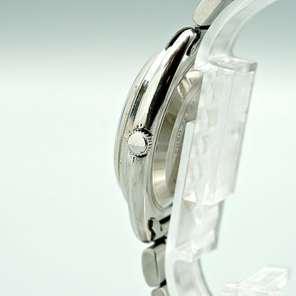 Exc+5 Vintage 1970s SEIKO Lord Matic 5606-7150 Auto White Round 36mm Mens Watch