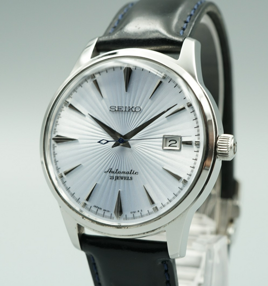 *MINT* SEIKO Presage 6R15-01S1 Automatic Blue Dial Round 39mm Mens Watch