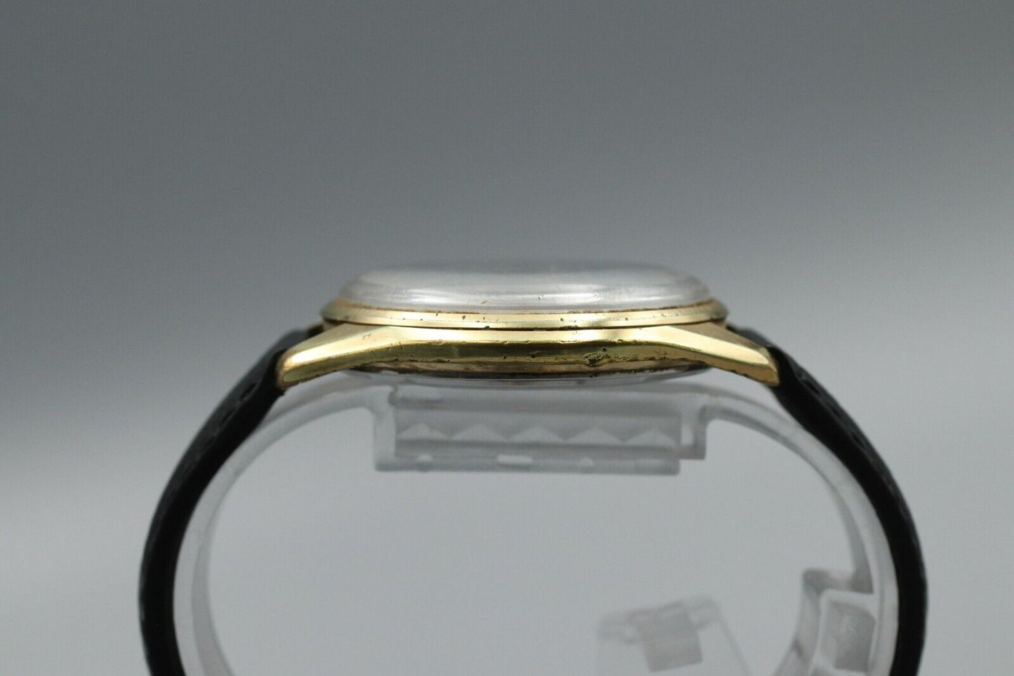 *Exc+4* Vintage SEIKO Skyliner 6222-8000 Hand Winding Gold Dial Date Mens Watch