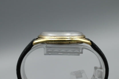 *Exc+4* Vintage SEIKO Skyliner 6222-8000 Hand Winding Gold Dial Date Mens Watch