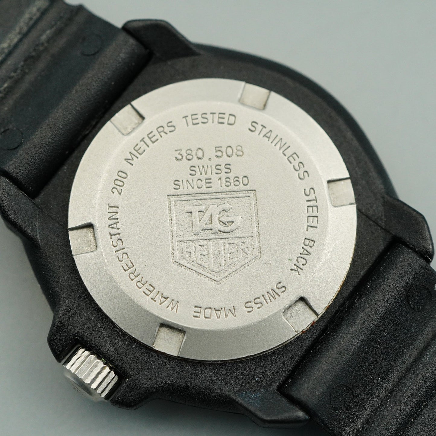*N MINT* Vintage TAG Heuer FORMULA 1 380.508 Quartz Black Dial 28mm Women Watch