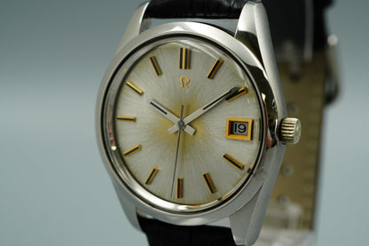 MINT 1970s OMEGA Cal.1011 Ref.168.0061 166.0172 Automatic Silver 35mm Mens Watch