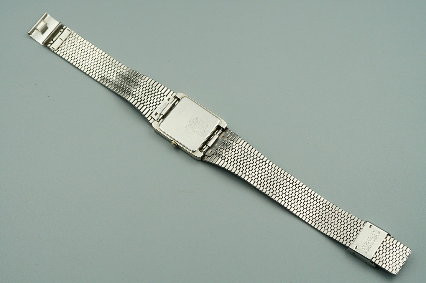 *Exc+5*  SEIKO GALAXY  V701-5H7A Qz Cream Dial Square 23mm Women,Ladies Watch