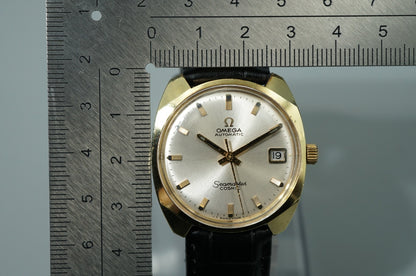 *Exc+5* Vintage 1970s OMEGA Seamaster 166022-TOOL 105 Auto Gold 33mm Mens Watch