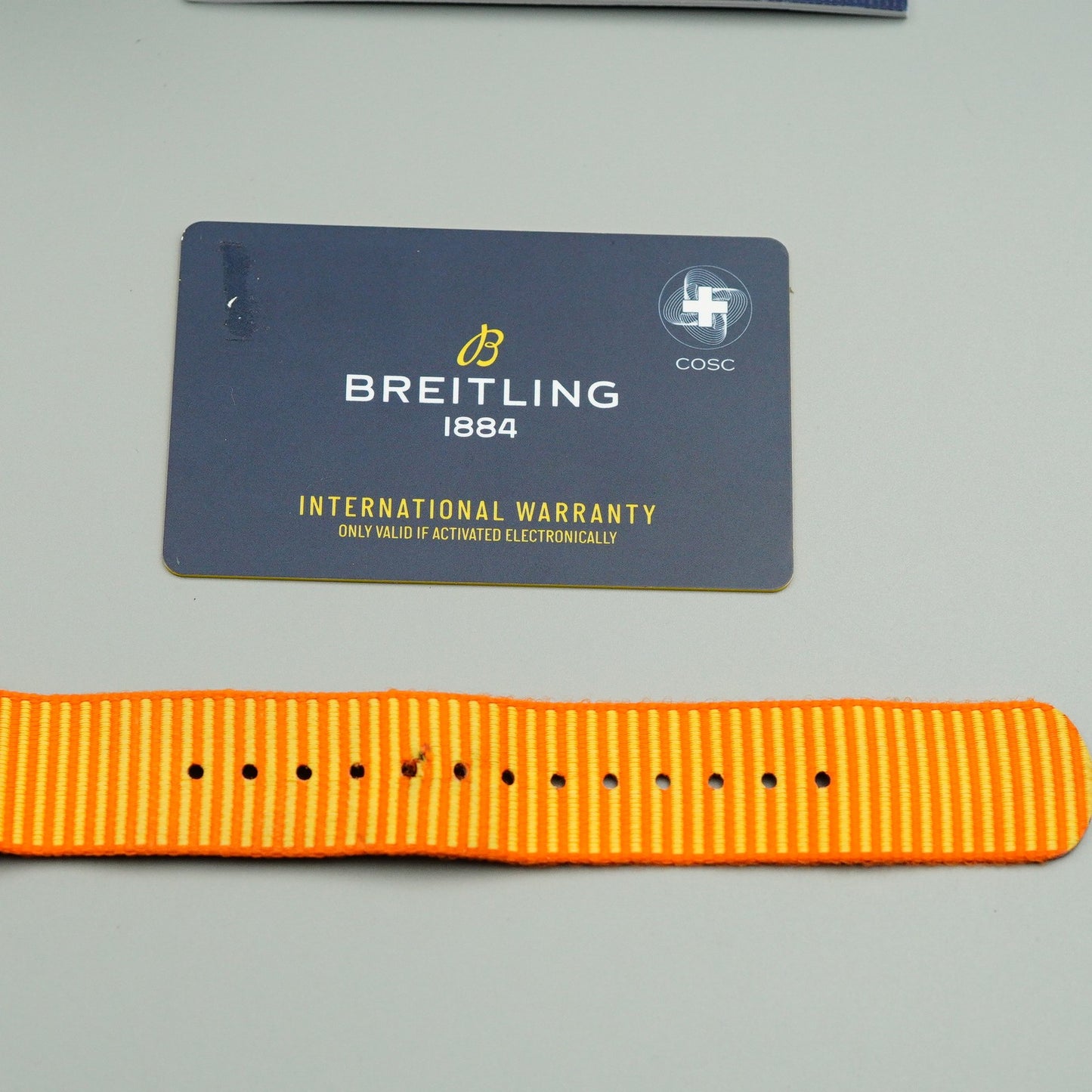 *Exc+5 Box & Paper* BREITLING Superocean A17367 Automatic Yellow 46mm Mens Watch