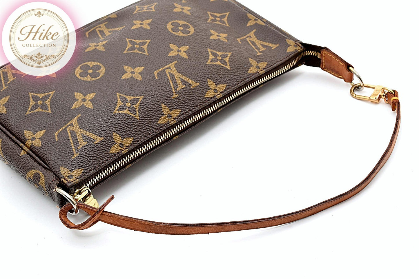 Louis Vuitton Pochette Accessoires Monogram Handbag M40712 Auth Condition *A #65