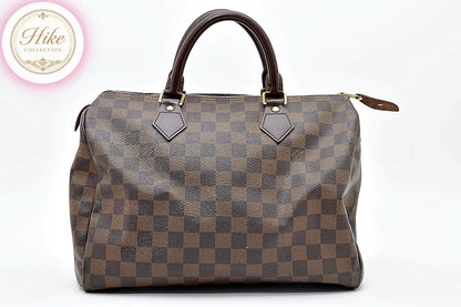 Louis Vuitton Speedy 30 Damier Ebene Handbag N41364 Authentic Condition *SA*