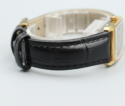 *Exc+5* Vintage OMEGA De Ville Cal.625 HandWinding Brown Dial Square Women Watch