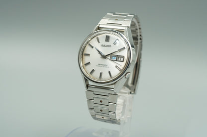 *Exc+4* Vintage 1967 SEIKO SEIKOMATIC 6216-9000 Automatic Silver 37mm Mens Watch