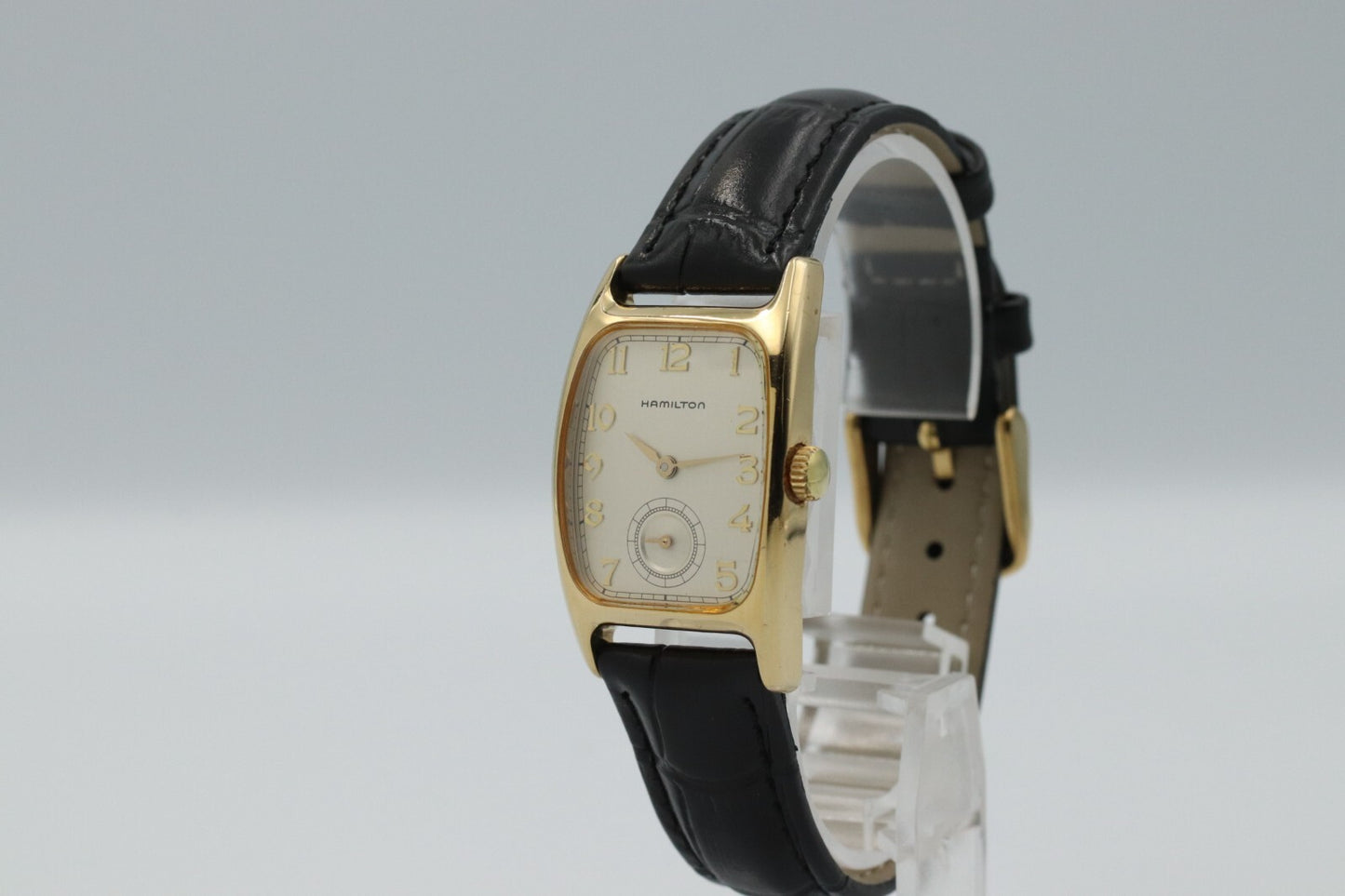 *Exc+5* Vintage HAMILTON Bolton 6186 Hand Winding Silver Dial Women Watch
