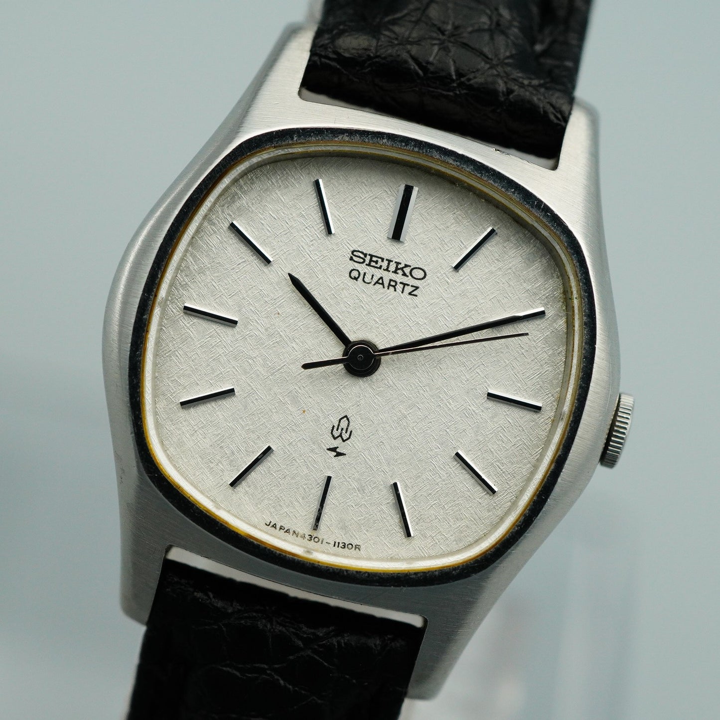 *N MINT* Vintage SEIKO Vintage 4301-5000 Quartz White Square 23mm Women Watch