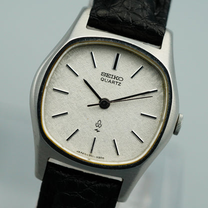 *N MINT* Vintage SEIKO Vintage 4301-5000 Quartz White Square 23mm Women Watch