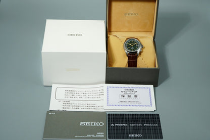 *TOP MINT* SEIKO 6R35-00E0 7771-5011 AT Green Dial Round 39mm Mens Watch