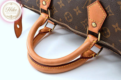 Louis Vuitton Speedy 30 Monogram Hand Bag M41108 Authentic Condition *A* B0111