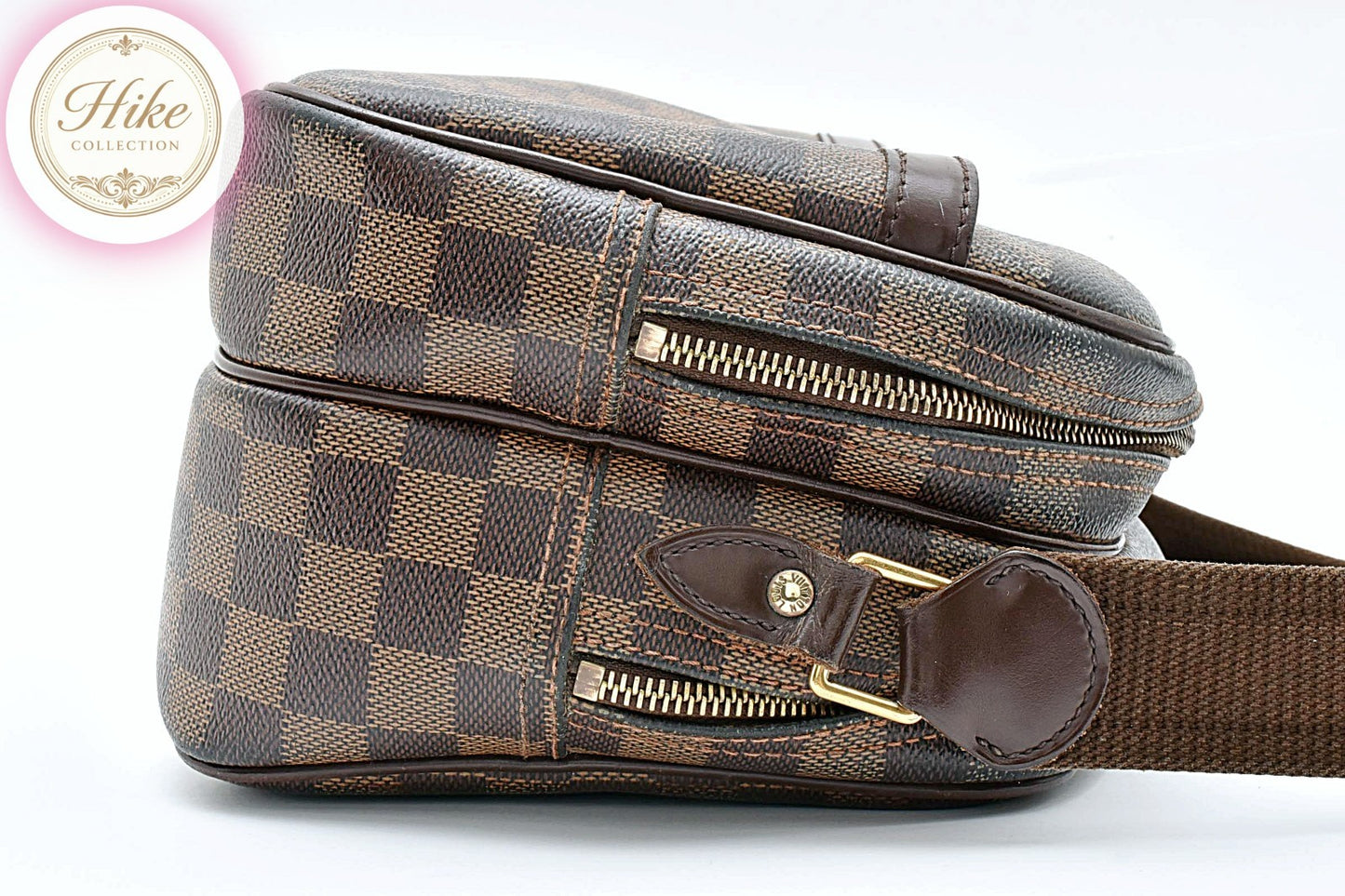 Louis Vuitton Reporter PM Damier Ebene Shoulder Bag N45253 Auth Condition *AB*