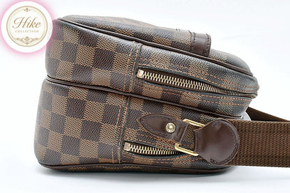 Louis Vuitton Reporter PM Damier Ebene Shoulder Bag N45253 Auth Condition *AB*