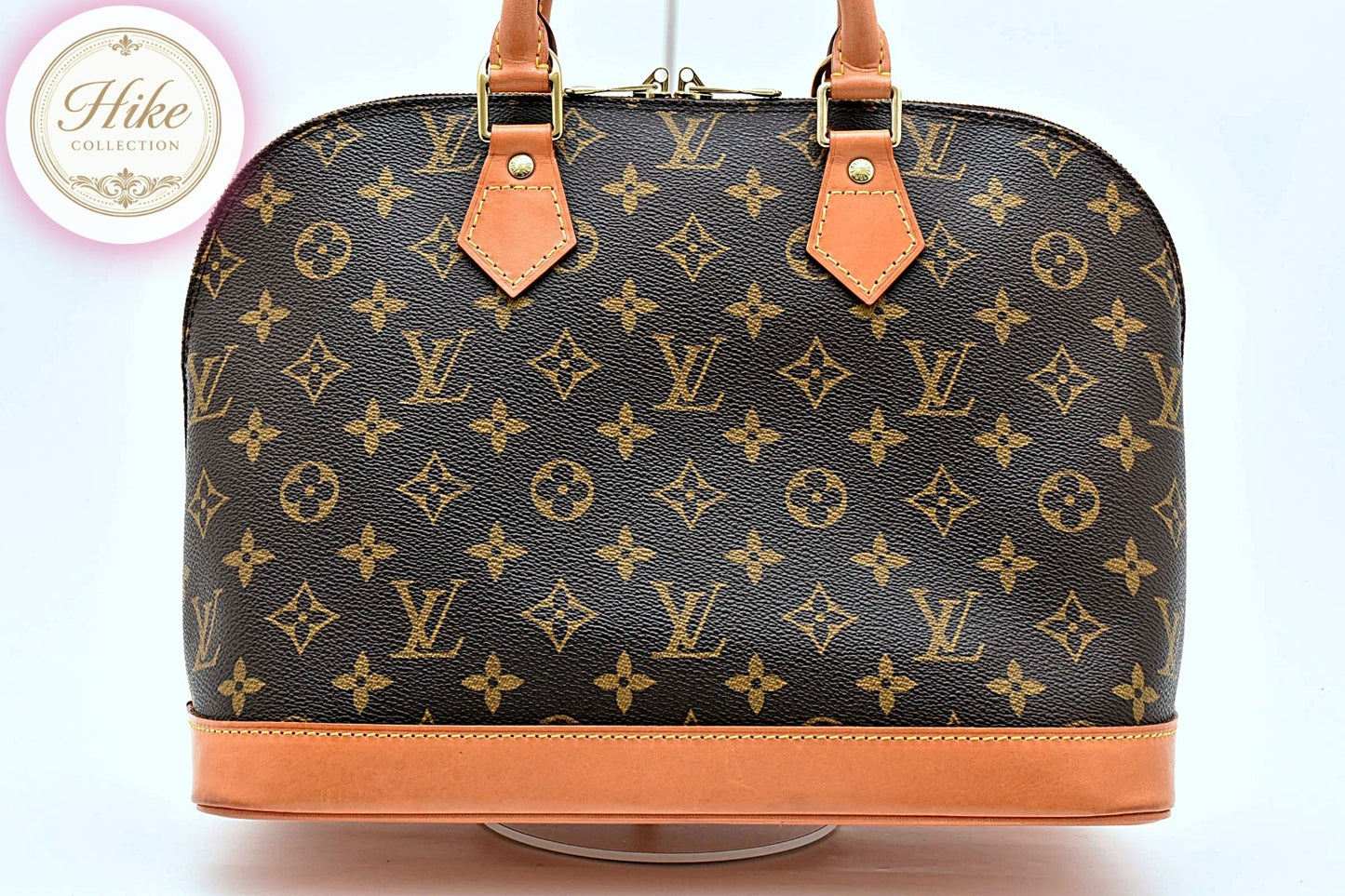 Louis Vuitton Alma PM Monogram Brown Handbag M53151 Authentic Condition *SA*