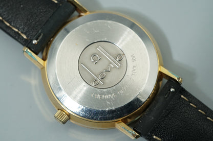 *N MINT* Vintage 1974 OMEGA De Ville Cal.1012 Automatic Gold 35mm Mens Watch