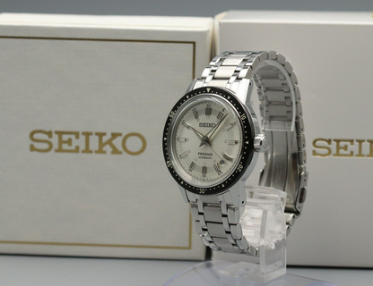 *N MINT+++* SEIKO Presage 4R35-05Z0 Automatic White Dial Date Round Mens Watch