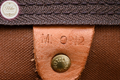 Louis Vuitton Keepall 55 Monogram Brown Boston Bag M41424 Authentic Condition AB