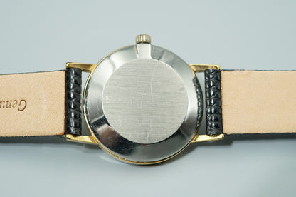 *NEAR MINT* Vintage OMEGA De Ville Cal.625 Hand Winding Gold Dial Women Watch
