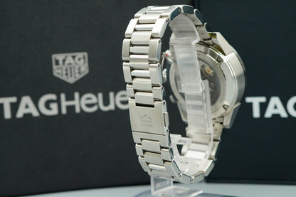 *TOP MINT*  TAG HEUER Carrera Heuer 01 CAR201W Automatic Black 44mm Mens Watch