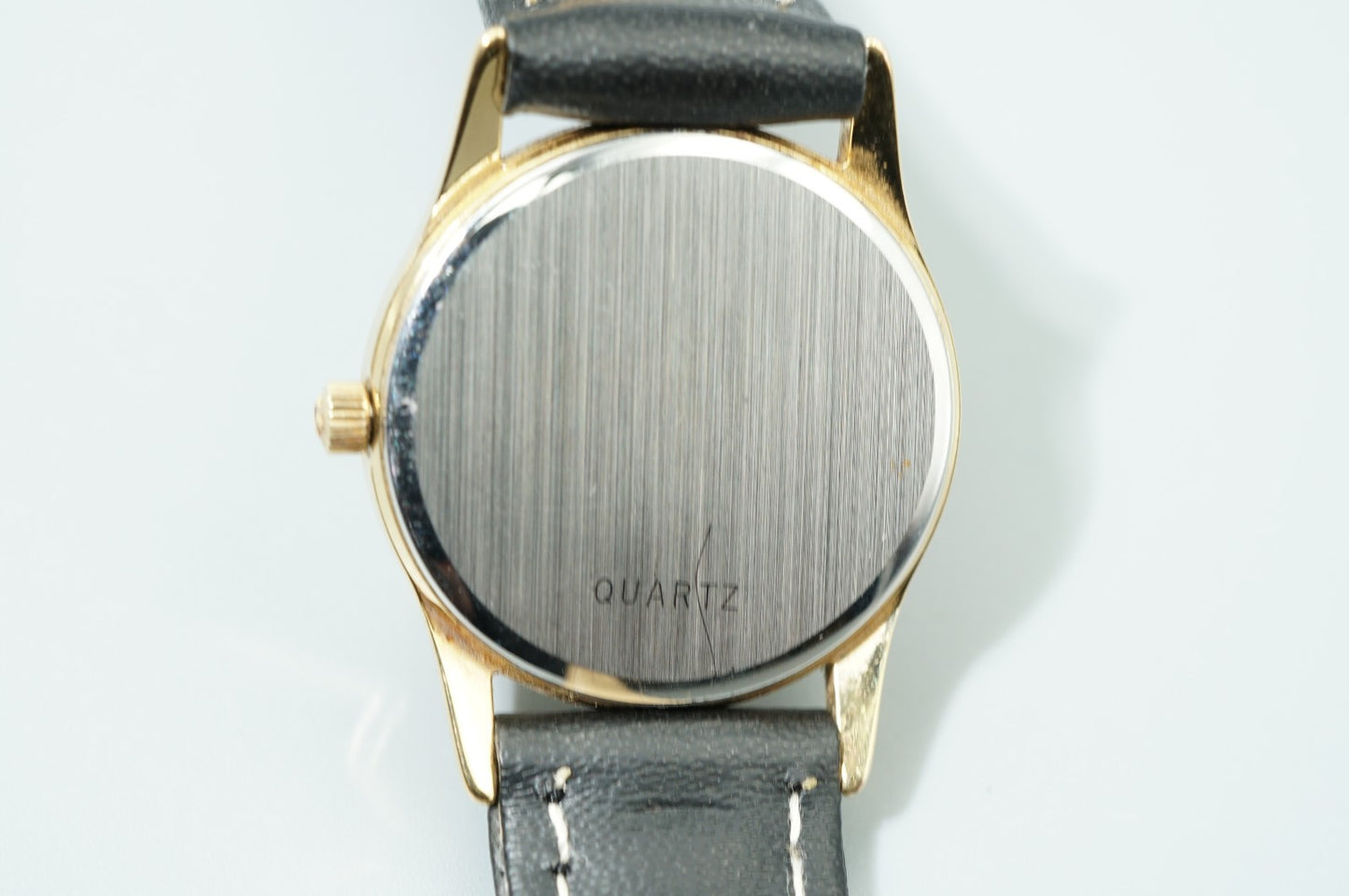 *NEAR MINT* Vintage 1986 OMEGA De Ville Cal.1455 Qz Gold Round 21mm Women Watch