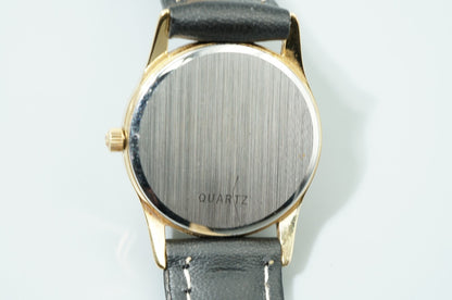 *NEAR MINT* Vintage 1986 OMEGA De Ville Cal.1455 Qz Gold Round 21mm Women Watch