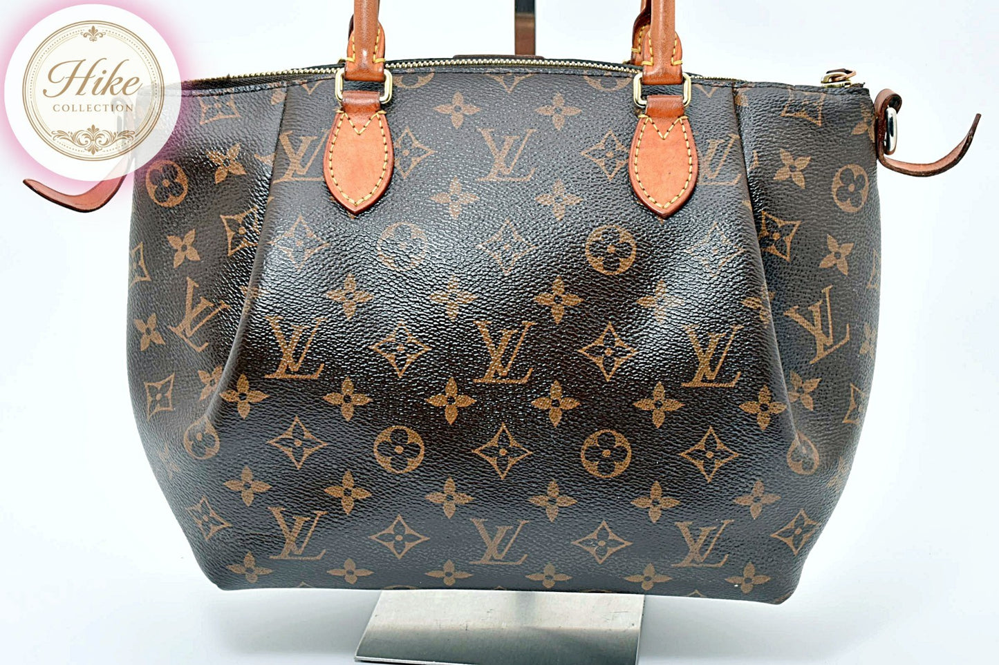 Louis Vuitton Turenne PM Monogram Brown Handbag M48813  Authentic Condition *B*