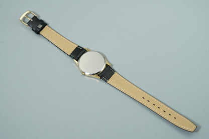 N MINT Vintage 1983 OMEGA De Ville Cal.1336 Ref.191.0096 Qz Gold 32mm Mens Watch