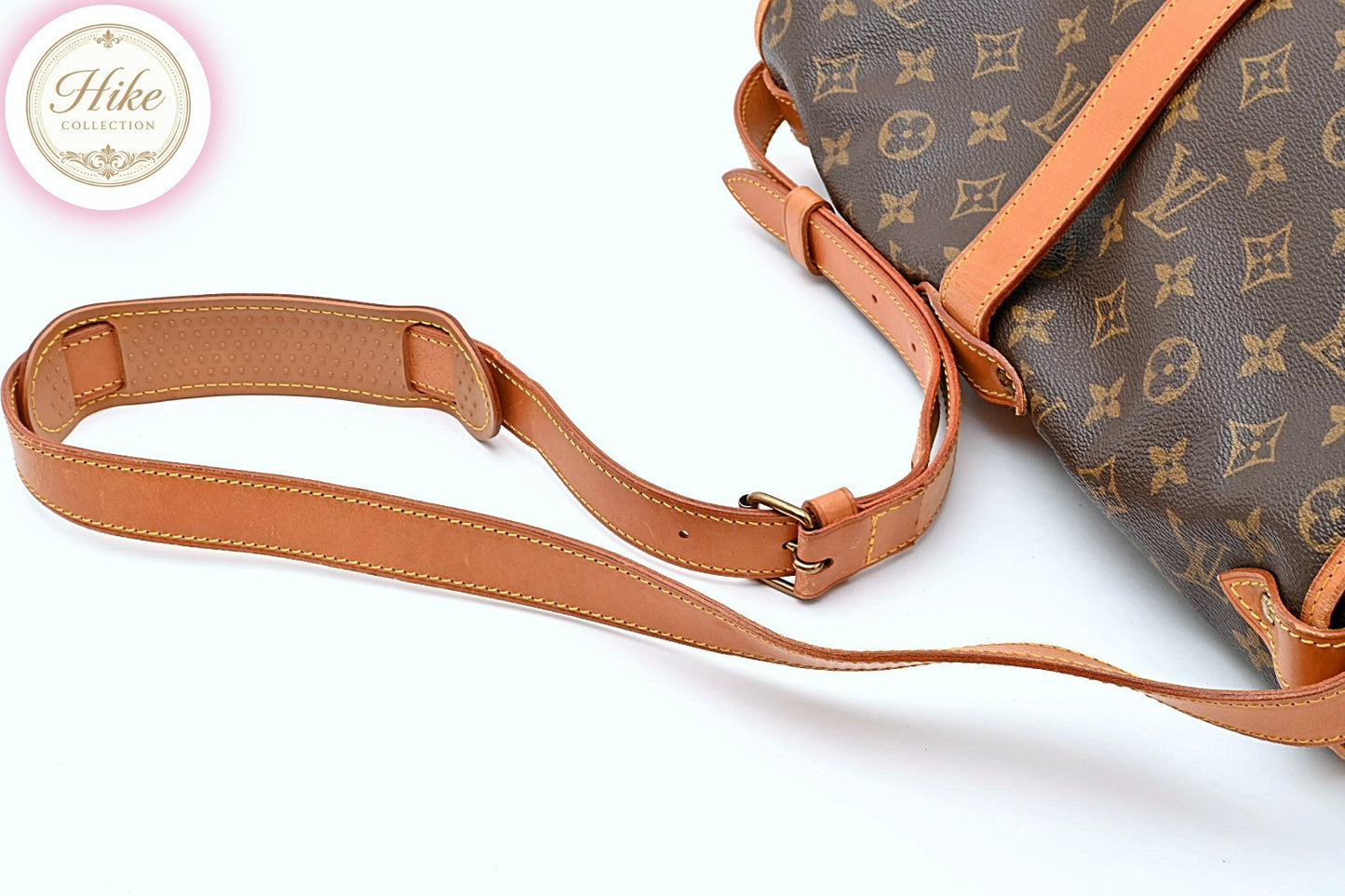Louis Vuitton Saumur 43 Monogram Brown Shoulder Bag M42252 Auth Condition A #80