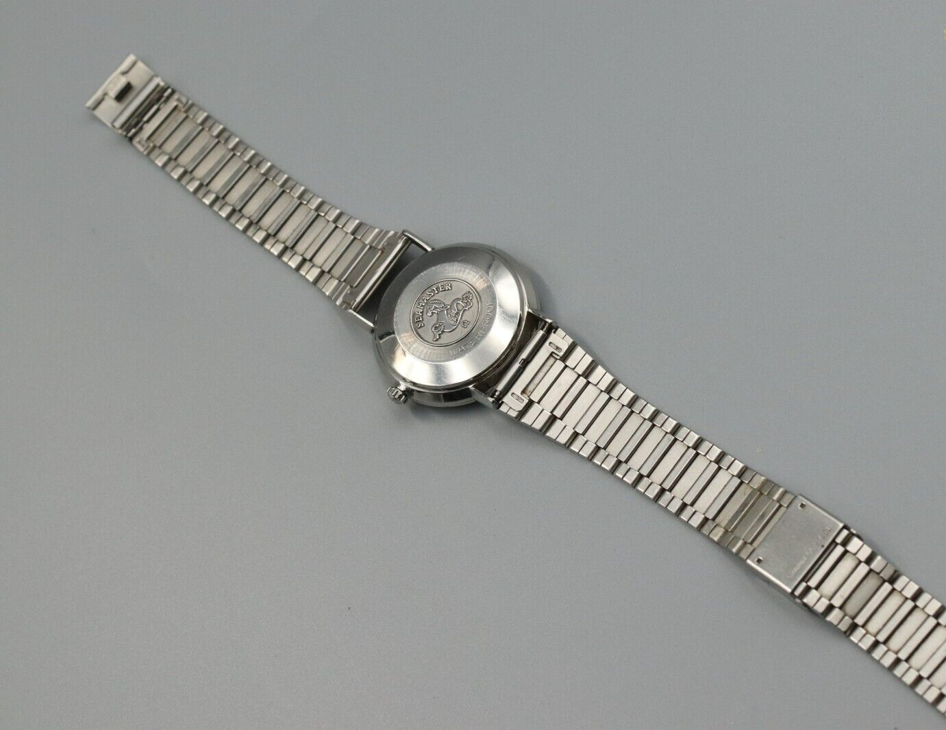 *N MINT++* Vintage OMEGA Seamaster Hand Winding Silver Dial CrossLine Mens Watch